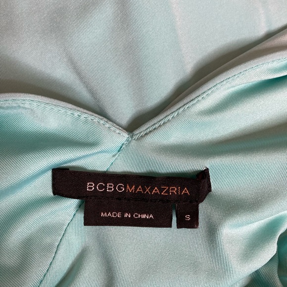 BCBGMAXAZRIA blue/teal anything dress up dress - Picture 7 of 12